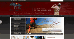 Desktop Screenshot of boonechiropractor.com